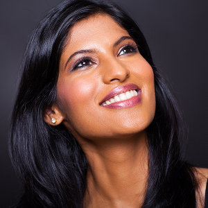 Beautiful Indian Woman Face